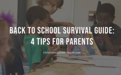 Back to School Survival Guide: 4 Tips for Parents