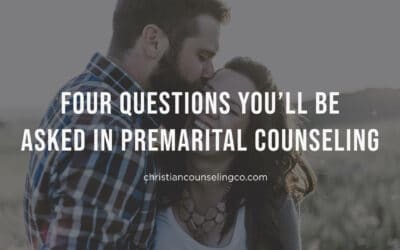 Four Premarital Counseling Questions You Will Be Asked