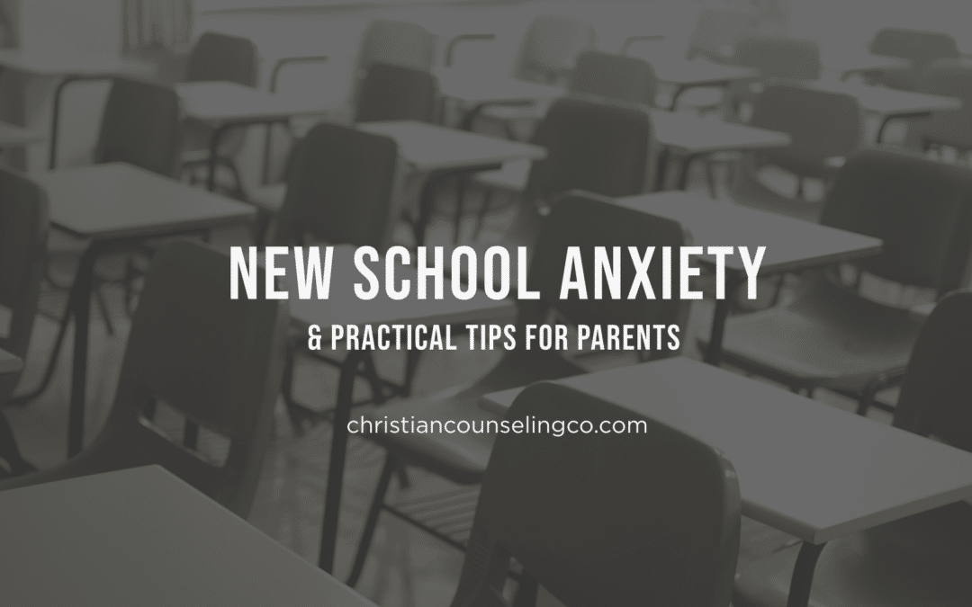 new school anxiety and practical tips