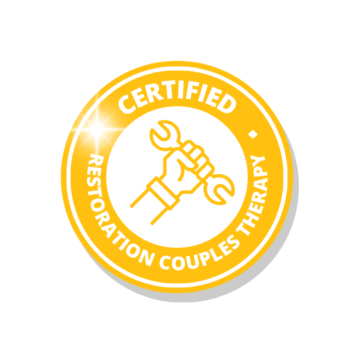 Certified restoration couples therapist badge
