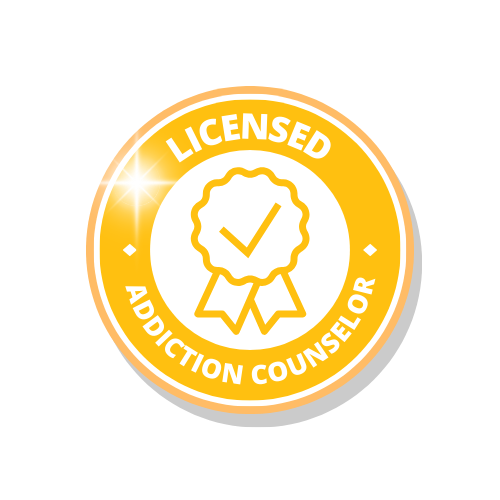 Licensed addiction counselor (LAC) badge
