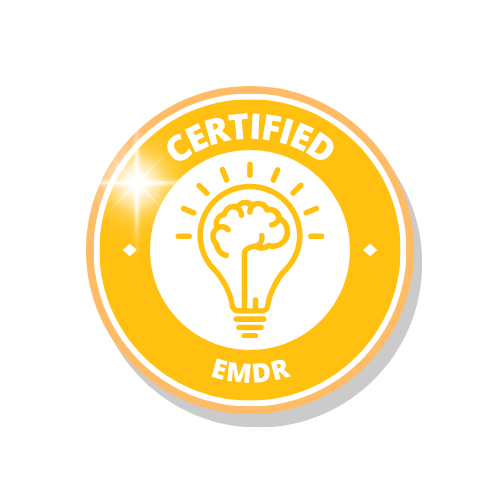 certified EMDR therapist badge