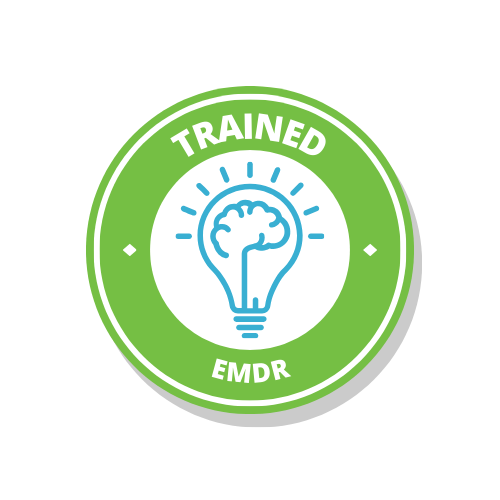 EMDR trained badge