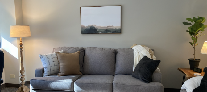 Cornerstone Christian Counseling - Wheat Ridge office location, counseling room