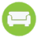 ccc-onlineicon-2-2 white couch icon on green circle